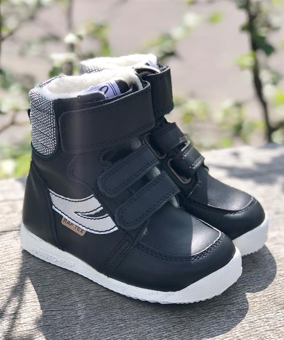 Arautorap (RAP) sorte sporty velcro vinterstøvler