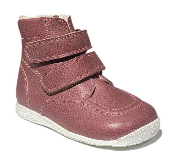 Billede af Arautorap (RAP) korte sporty velcro vinterstøvler, old rose