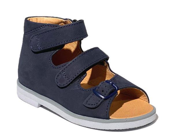 Billede af Richter sandal, marine - sandaler med god støtte mørk sål