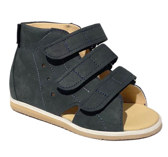 Aurelka sandal, navy  - sandal med ekstra støtte