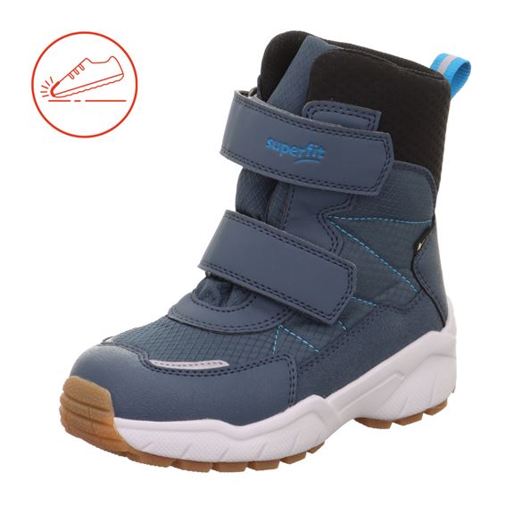 Superfit vinterstøvler m/Goretex, blå