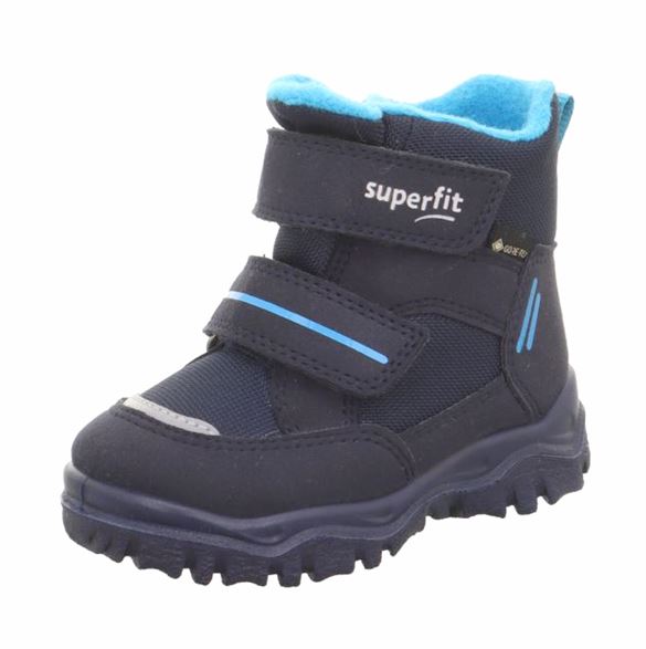 Superfit Vinterstøvler M/goretex Mørkeblå/lyseblå