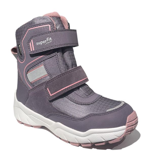 Billede af Superfit vinterstøvler m/Goretex, lilla/rosa