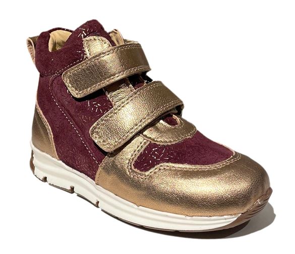 Se Arauto Rap vandtæt sporty sneakers, guld/bordeaux hos Godesko.dk