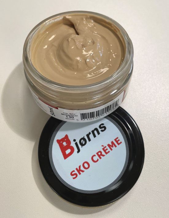 Billede af Skocreme / skosværte - Bjørns, beige